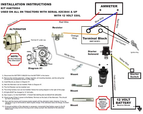 Ford tractor 6 volt to 12 volt conversion wiring diagram. Things To Know About Ford tractor 6 volt to 12 volt conversion wiring diagram. 